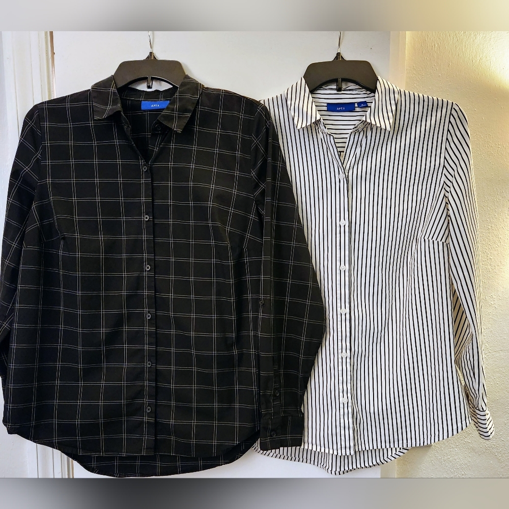 2 Apt. 9 button down dress shirts